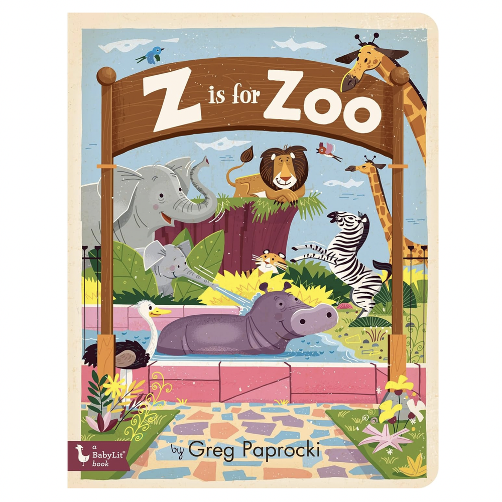 Z is for Zoo - Alphabet Board Book — The Purple Wagon